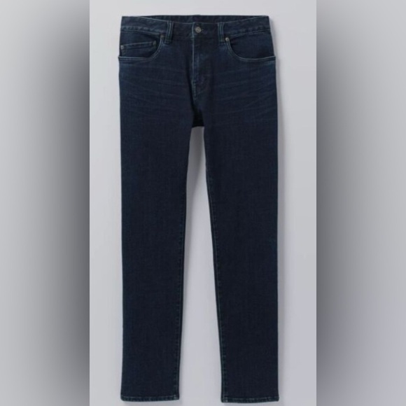 Prana | Hillgard Slim Fit Jeans | Dark Blue | Men’s 32x32 - Picture 1 of 6